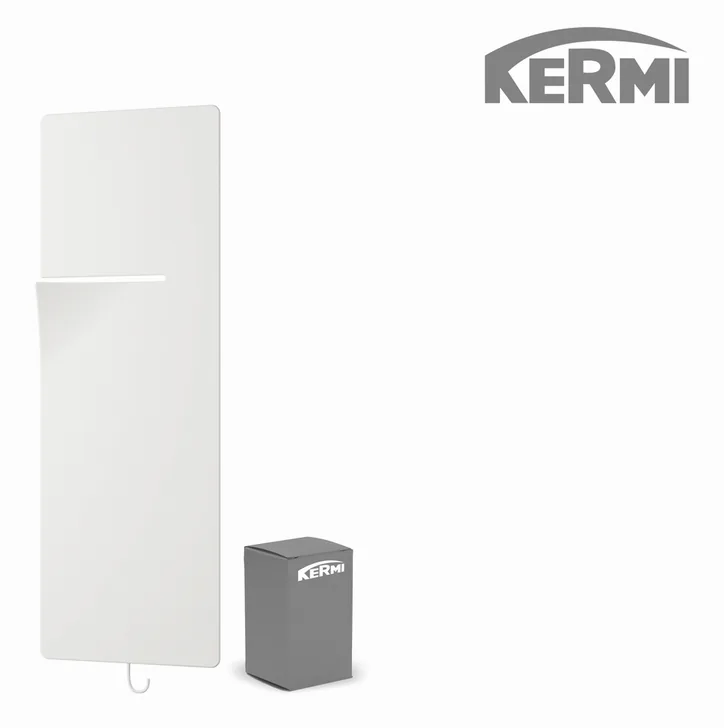 Kermi Ineo-E Elektro-Badheizkörper von vorne, Ansicht 2