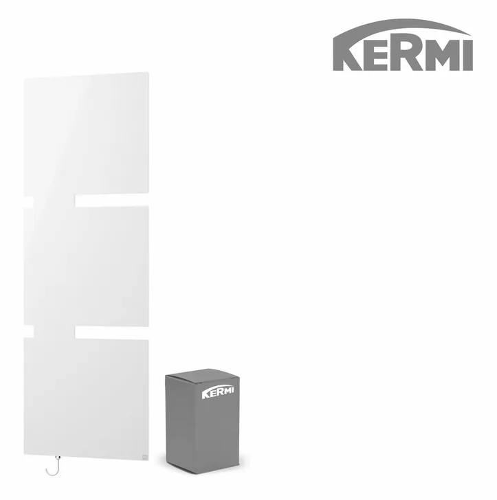 Kermi Tano-E Elektro-Badheizkörper von vorne, Ansicht 2