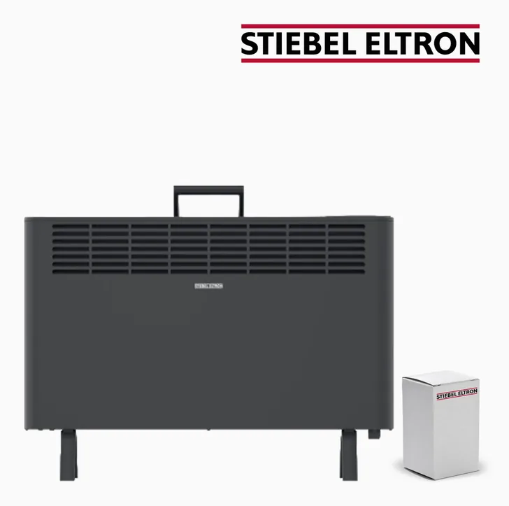 Stiebel Eltron CNS-B 2000 Plus LCD Move (schwarz) von vorne, Ansicht 3